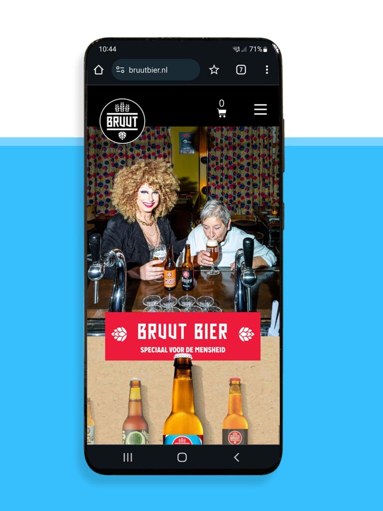 black bike media new website Bruut Bier Netherlands