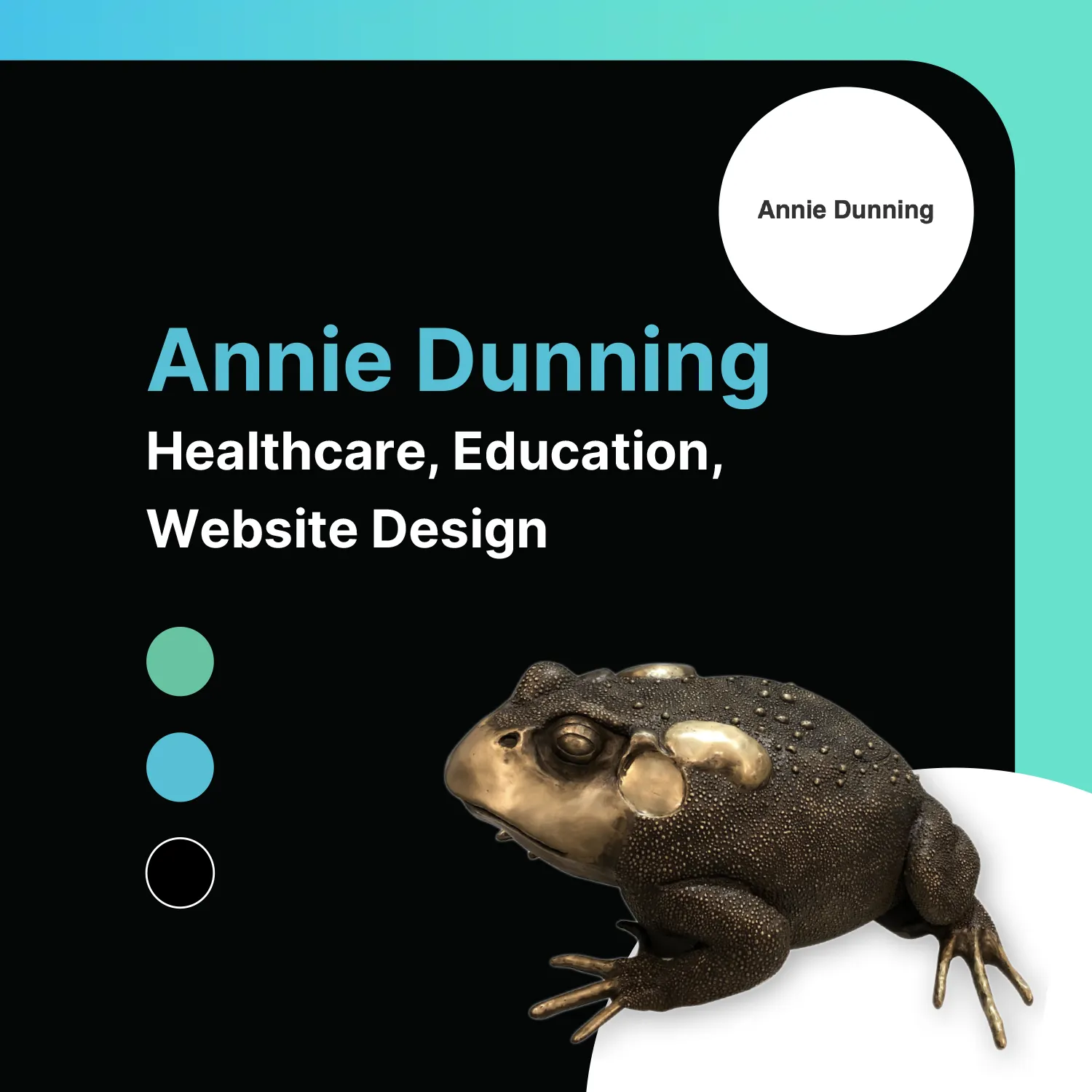 <span>Annie Dunning – </span>Local Artist, Art Gallery Web Design