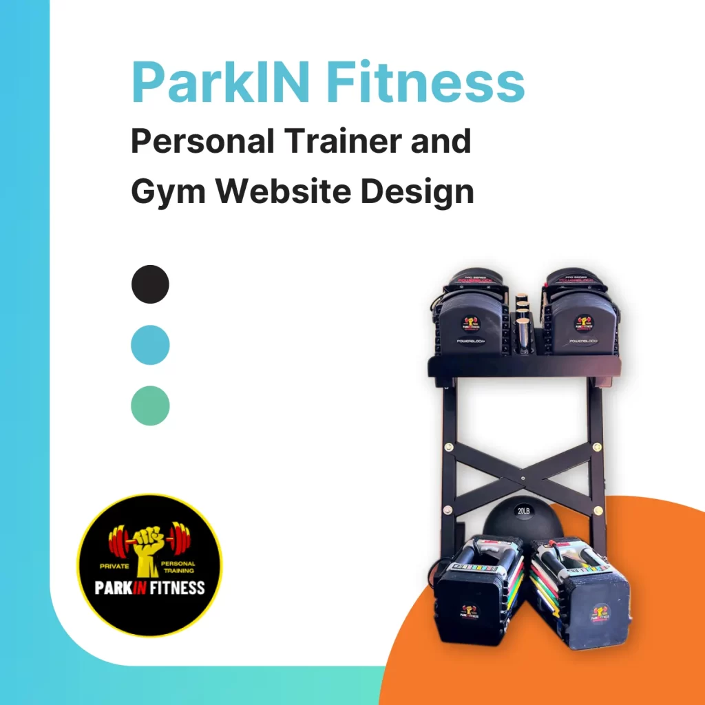 <span>Parkin Fitness – </span>Personal Trainer Website Design